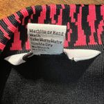 Ming Wang Cardigan Jacket Womens XL Black Coral Pink Open Front Knit 3/4 Sleeve Photo 9