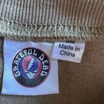 Grateful Dead Cream and Green Tiedye Crewneck Sweater hippie festival band Photo 5