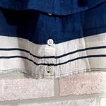 Faithfull the Brand Solerno Claremont Stripe Off The Shoulder Crop Top Size 4 Photo 7