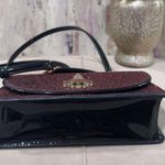 Kate Spade New York Odette Glitter Mini Top Handle Bag in Black/Cherry Photo 5