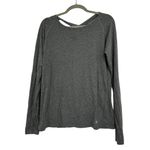 Under Armour gray athletic long sleeve tee shirt loose fit women’s XL Photo 3