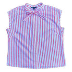 Brooks Brothers  Red and White Striped Cotton Blouse Top 16 Photo 0