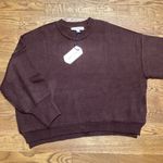 Vine & Love  oversized crew neck Sweater. Size Medium Photo 9