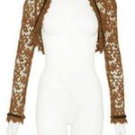 LAURA BYRNES for PINUP GIRL Clothing, Gothic lace bolero, size S, NWT Pink Photo 1