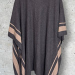 Babaton T.  Cashmere Blend Poncho Wrap Sweater Drape Sz M Aritzia‎ Photo 0