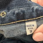 Bebe Vintage Lowrise Flare Size 28 Dark Wash Bedazzled Mcbling Y2K Photo 5