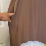 Zenana Outfitters Nice oversized tunic. Women's 1x, coffee/taupe with side pockets Photo 1
