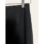 Theory Black Reedell Twill Side Zipper Skinny Moto Dress Pants Size 4 Photo 6