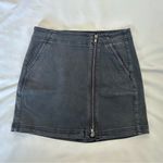 American Eagle Asymetric Zipper Mini Skirt - Black - 2 Photo 5