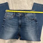 Kut From The Kloth  High Rise Crop Straight Leg Blue Jeans Sz 6 Photo 8
