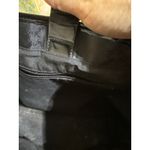 Harrods Black Nylon Tote Bag Shoulder Bag Logo Shopper Everyday Purse Photo 6