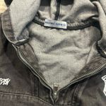 Aelfric Eden  FRINGE WASHED HALF ZIP HOODIE Photo 8