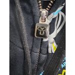 TNA Black & Multi Zipup Hooded Graphic Print Casual Street Hoodie L Music y2k Multiple Size L Photo 7