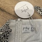 Princess Polly  Black and White Spotted Dress Photo 3