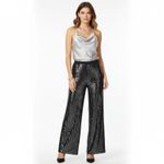 Neiman Marcus  Black Sequins Full Length Evening Occassion Pants S 0 Photo 7