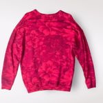 Athleta  Red Chakra Floral‎ Balance Pullover Sweatshirt Size S Photo 2