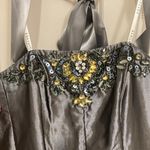 Masquerade  Gray Homecoming Dress Photo 5