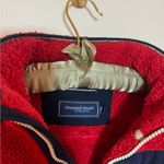 Vineyard Vines  navy and red sherpa quarter zip size S Photo 3