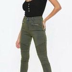 Missguided Sinner High Waisted Skinny Biker Jeans Photo 8