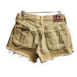 Levi's 501 Women's Yellow Button Fly Denim Jean Shorts Size 28 Waist Photo 1