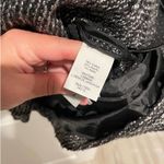 J.Crew tweed zip up cardigan blazer gray and black size XXS Photo 4