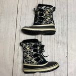 Sorel PAC Graphic Blue Waterproof Rubber Winter Boot Women's 5 Photo 4