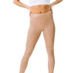 Zyia NWT  Active Gold Leopard Light N Tight Hi-Rise 7/8 Legging Women’s Size 2 Photo 0