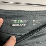 Toad & Co insect shield repellent apparel trail leggings gray size medium Photo 3
