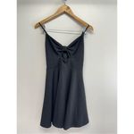 B Darlin  Dress Size 9/10 Black Stretch Cut Out Zippered Adjustable Straps Photo 1