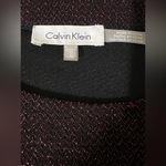 Calvin Klein Red Glitter Blouse with White Layer Photo 3