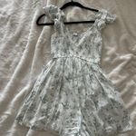 Hollister  Romper Floral White Photo 1