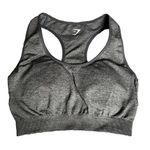 Gymshark Women's GYM  Activewear Seamless Gray Sports Bra Size Small EUC #7564 Photo 0