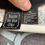 Suzie in the City Paisley Print V Neck empire waist Tunic 3/4 sleeves size XL Photo 5