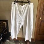 Studio Works Size 16  white capris.​​​ Photo 1