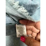 Cotton Bleu Strapless Denim Dress With a Raw Hem Blue Size M Photo 7