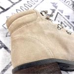 Sam Edelman Darrah 2 Faux Fur Trim Lace Up Suede Boot in Sand Size 7.5 Photo 11