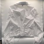 J for Justify  Crisp White Button-Down Shirt Photo 4