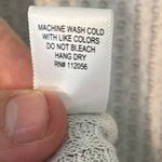 Judith March  Waffle Knit Bonfires and Chill Graphic‎ Tunic Top Womens S Cream Photo 5