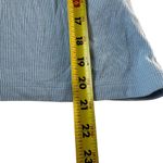 BDG  Blue Ribbed V-Neck T-Shirt Women's Size XL | 3-22 Photo 4