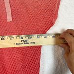 Chico's Coastal Open Knit Pullover Sweater Size 3 XL Pink Coral Ombre Dolman Photo 2