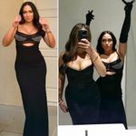 Rachel Gilbert Stephanie Hartley Embellished Corset Gown Black Size 10 US Photo 15