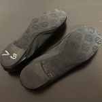 Tory Burch leather Claire / Revva back scrunch flats silver hardware Photo 3