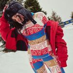 FP Movement Dark To Dusk Printed Hoodie in FPM Combo Size M White Size M Photo 0