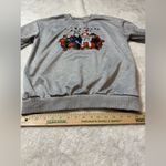 Halloween “I’ll Be There For You” Graphic Crewneck Sweatshirt, Size Small Gray Photo 1