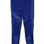 Victoria's Secret Sport Knockout Leggings Moto Blue Semi Sheer Cut Out Womens XS Photo 0