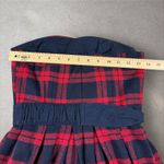 Vtg Y2K Abercrombie & Fitch Wool Mini Strapless Dress Buffalo Plaid Sz‎ 2 Photo 5
