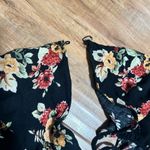 Illa Illa Womens Black Floral Dress Photo 2