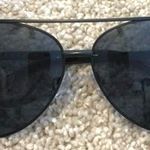 Quay Australia Black Aviator Sunglasses  Photo 0