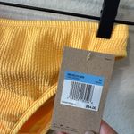 NWT Nike Swim Set Yellow Bandeau & High Waisted Bikini Bottom Ribbed Size M Size M Photo 7