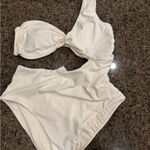 Reiss  Celia Cutout One-Shoulder One-Piece Swimsuit Size 10 MSRP $190.00 Photo 7